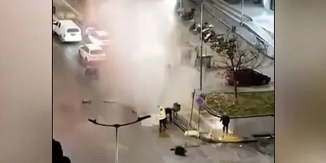 Θεσσαλονίκη: Βίντεο-ντοκουμέντο από το εργατικό ατύχημα με τέσσερις τραυματίες