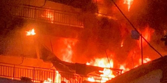 Αλεξάνδρεια Ημαθίας: Φωτιά σε διαμερίσματα πολυκατοικίας