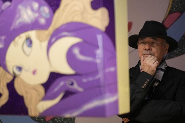 Ο Yoshitaka Amano στην έκθεση "Corpus Animae" στο Μιλάνο