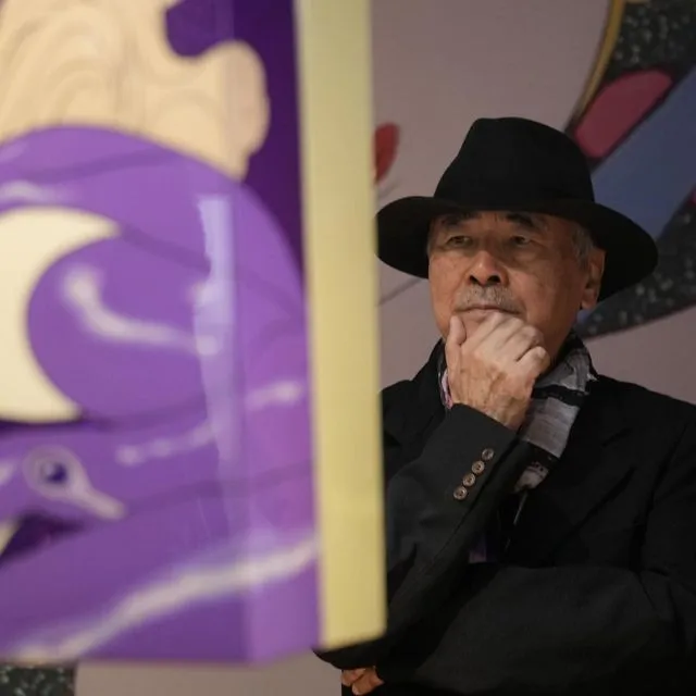 Ο Yoshitaka Amano στην έκθεση "Corpus Animae" στο Μιλάνο