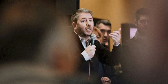 Επίσκεψη του προέδρου του ΠΑΣΟΚ - Κινήματος Αλλαγής Νίκου Ανδρουλάκη στη Καστοριά