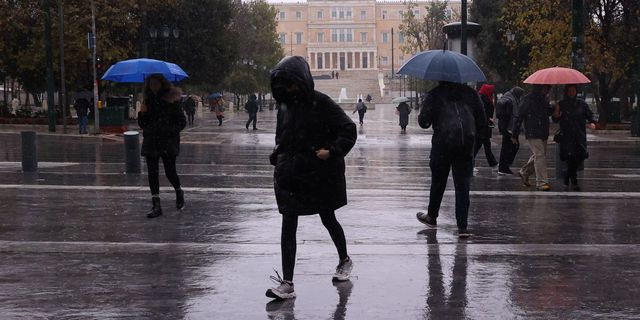 Βροχόπτωση στην Αθήνα