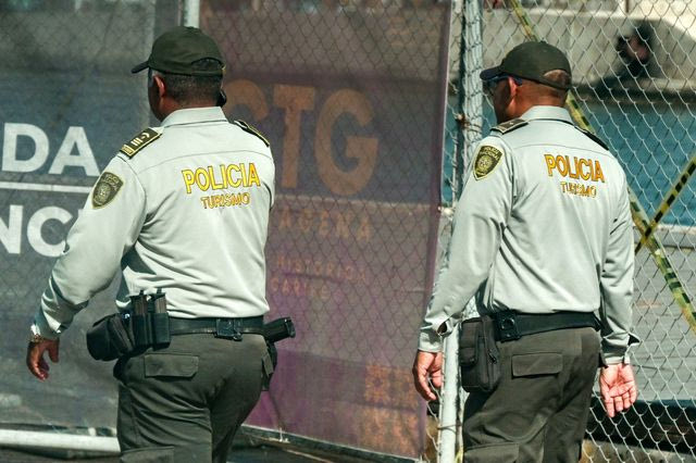 Αστυνομικοί στην Κολομβία