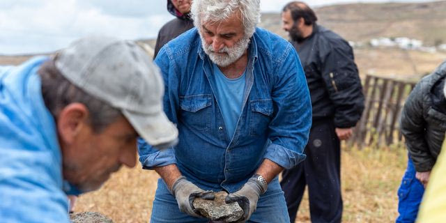 Από το πρόγραμμα: Εξιστορώντας και καταγράφοντας την τέχνη της ξερολιθιάς Στο νησί: Μύκονος