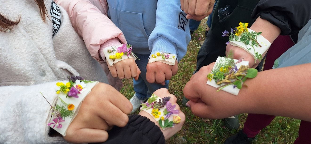 Από το πρόγραμμα: Ανακαλύπτοντας τη βιοποικιλότητα μέσα από το παιχνίδι του κρυμμένου θησαυρού Στο νησί: Σύρος