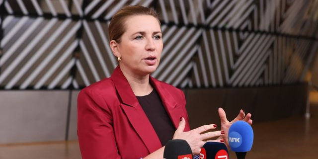 Η πρωθυπουργός της Δανίας Μέτε Φρεντέρικσεν