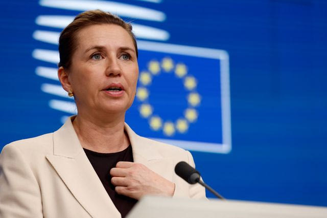 H πρωθυπουργός της Δανίας Μέτε Φρέντερικσεν