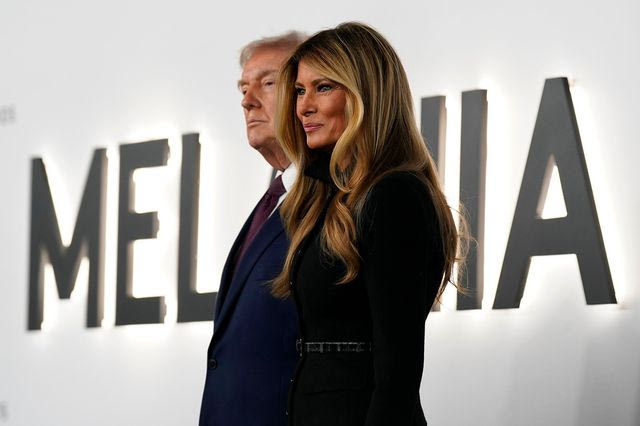 Ο πρόεδρος Donald Trump με τη Melania Trump