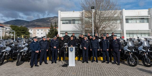 ΕΛ.ΑΣ.: Ενίσχυση με 431 μοτοσικλέτες μέσω του προγράμματος “ΑΙΓΙΣ”