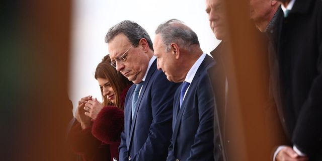 Ο Σωκράτης Φάμελλος στην τελετή αγιασμού των υδάτων της Θεσσαλονίκης