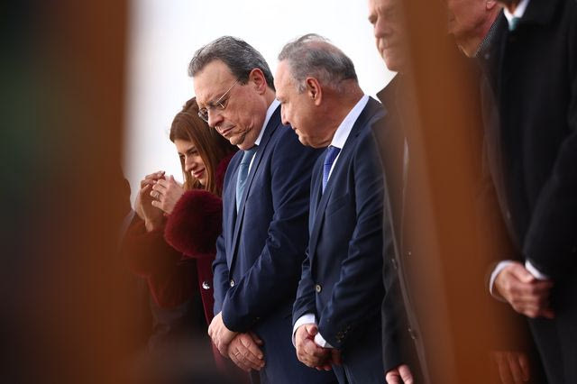 Ο Σωκράτης Φάμελλος στην τελετή αγιασμού των υδάτων της Θεσσαλονίκης