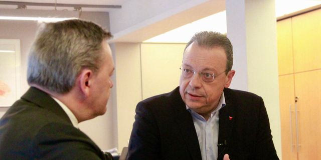 Συνάντηση του Σωκράτη Φάμελλου με τον πρέσβη της Δανίας στην Ελλάδα