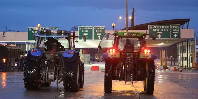 Αγρότες: Ξεκινά ο 48ωρος αποκλεισμός στα τελωνεία Προμαχώνα, Εξοχής, Ευζώνων και Νίκης