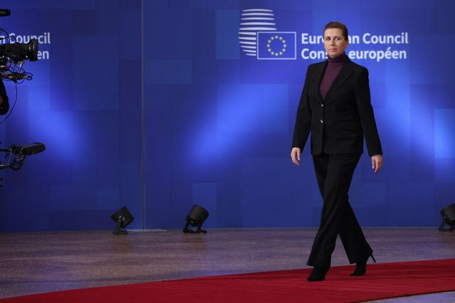 Η πρωθυπουργός της Δανίας Μέτε Φρέντερικσεν