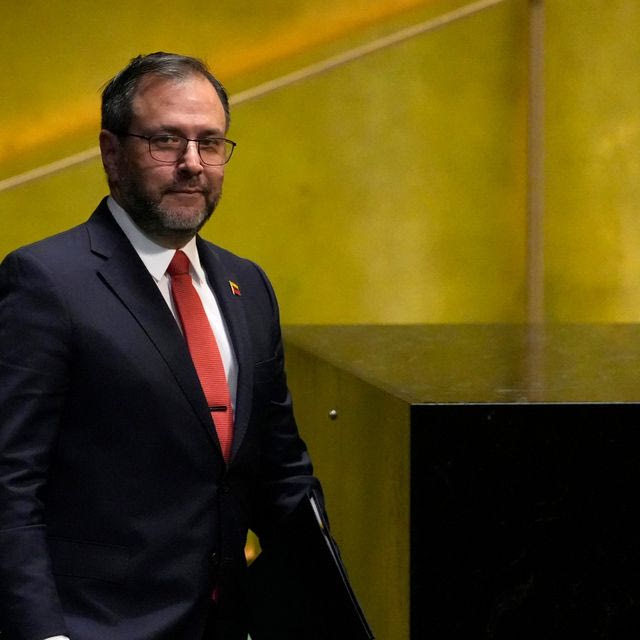 Ο Βενεζουελάνος Υπουγός Εξωτερικών Ιβάν Γκιλ Πίντο