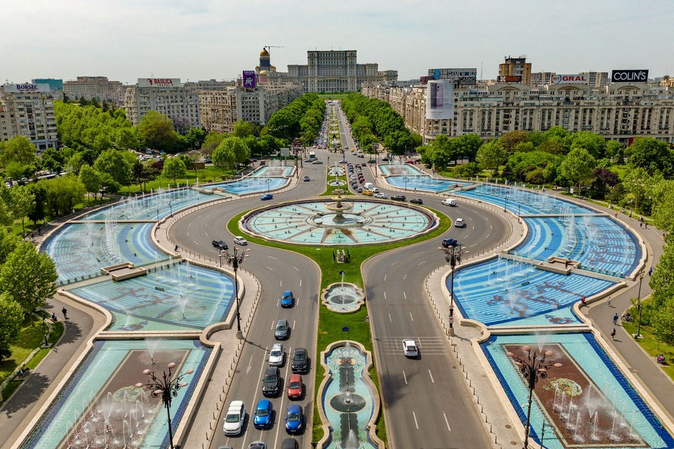 Βουκουρέστι, πλατεία Unirii