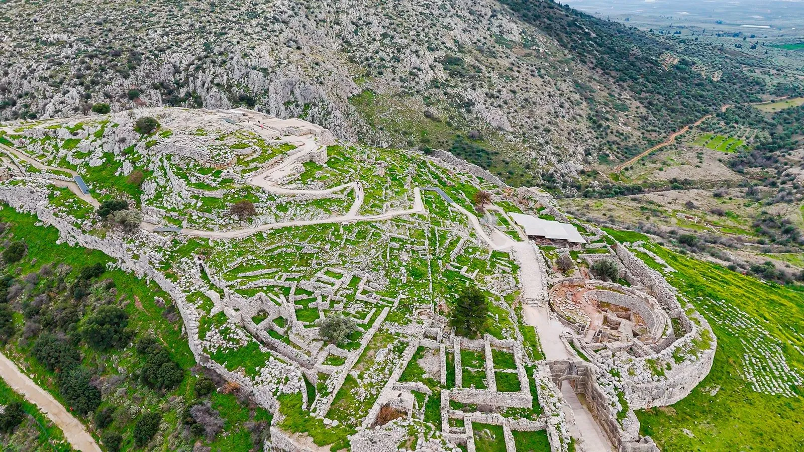 Ο αρχαιολογικός χώρος των Μυκηνών