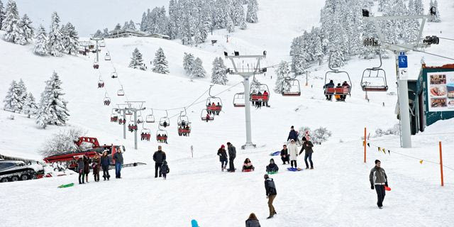 Το χιονοδρομικό κέντρο στα Καλάβρυτα