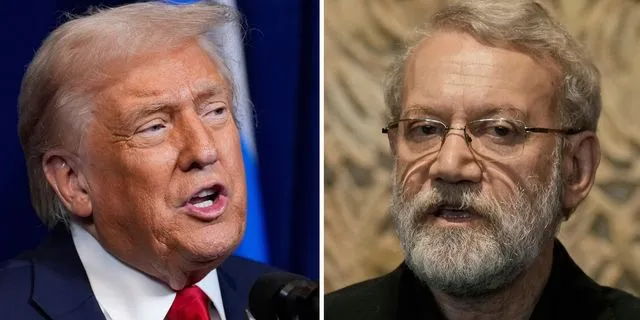 Ντόναλντ Τραμπ και Αλί Λαριτζανί