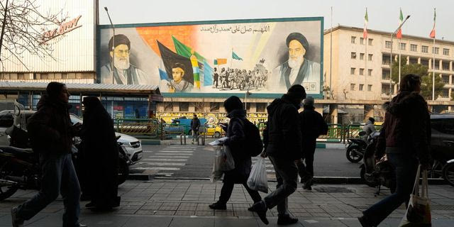 Τοιχογραφία στο Ιράν