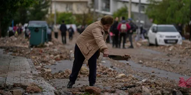 Καταστροφές από την κακοκαιρία στην Άνω Γλυφάδα