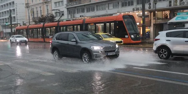 Καταιγίδα στην Αττική