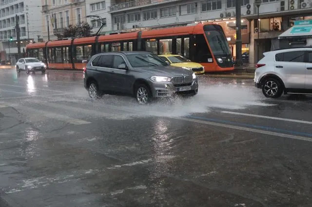 Καταιγίδα στην Αττική