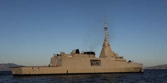 Υποδοχή της πρώτης ελληνικής, υπερσύγχρονης φρεγάτας Belharra "Κίμων", Πέμπτη 15 Ιανουαρίου 2026.