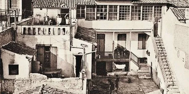 Η εικόνα του κτηρίου τη δεκαετία του 1950