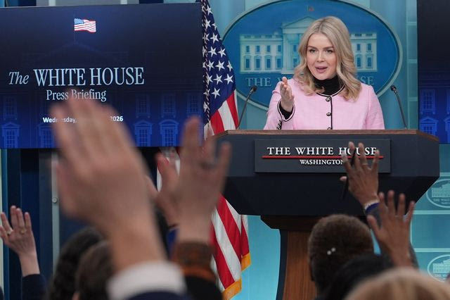 Η εκπρόσωπος του Λευκού Οίκου Καρολάιν Λέβιτ