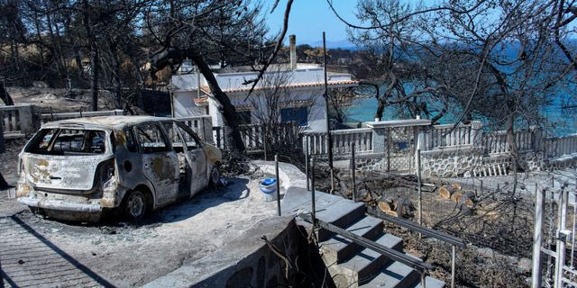 Πυρκαγιά στο Μάτι