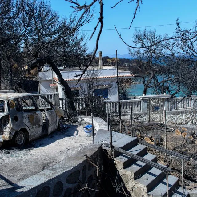 Πυρκαγιά στο Μάτι