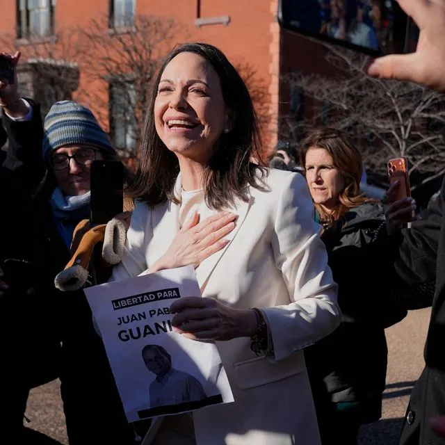 Η Μαρία Κορίνα Ματσάδο στον Λευκό Οίκο