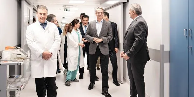 Επίσκεψη Μητσοτάκη στον “Άγιο Σάββα”: “Σε τρεις μήνες δεν θα υπάρχει καθόλου αναμονή”