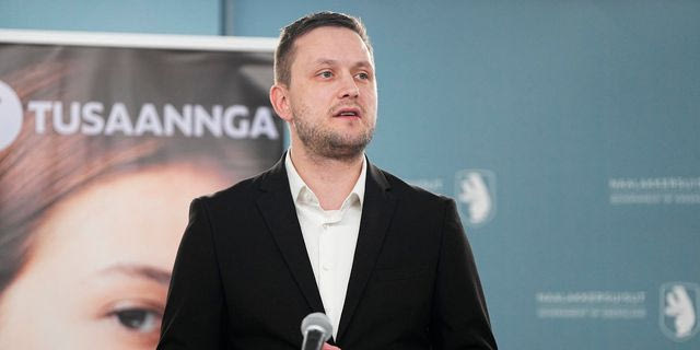 Ο πρωθυπουργός της Γροιλανδίας, Γενς-Φρέντερικ Νίλσεν