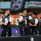 Οι παίκτες του ΟΦΗ στο ματς με τον Παναιτωλικό