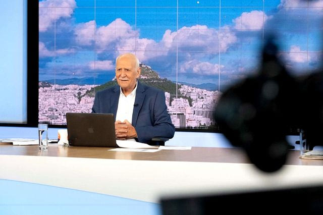 Ο Δημήτρης Παπαδάκης στην τελευταία του εκπομπή