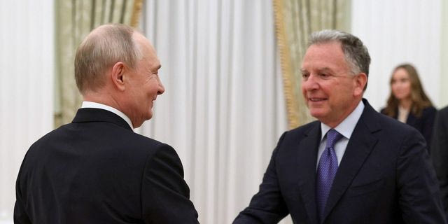 Βλαντίμιρ Πούτιν και Στιβ Γουίτκοφ