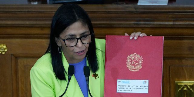 Η προσωρινή πρόεδρος της Βενεζουέλας Ντέλσι Ροντρίγκες