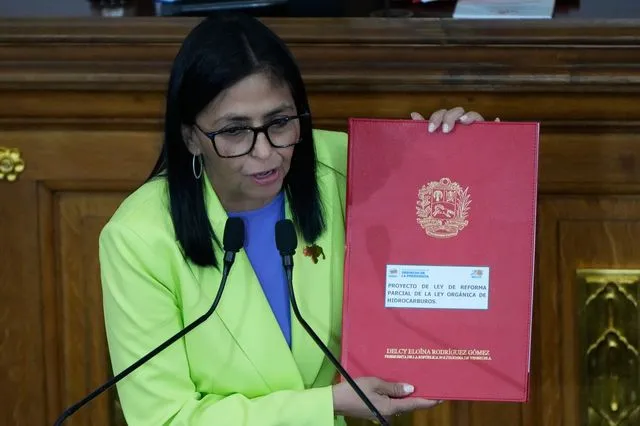 Η προσωρινή πρόεδρος της Βενεζουέλας Ντέλσι Ροντρίγκες