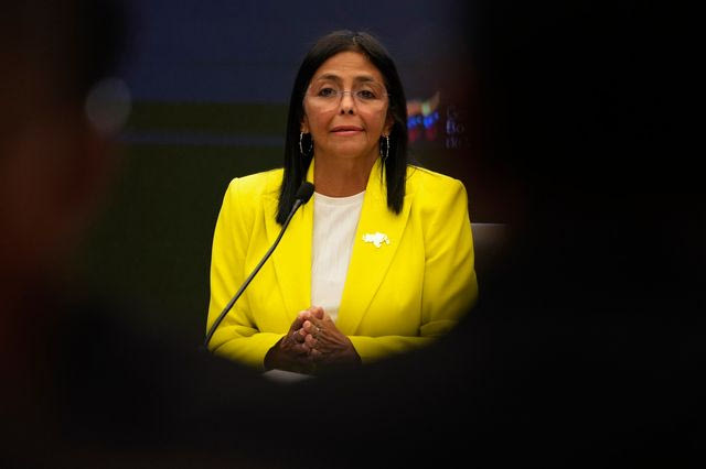 Η προσωρινή πρόεδρος της Βενεζουέλας, Ντέλσι Ροντρίγκες