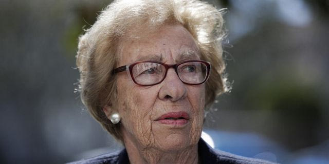 Η Εύα Σλος, ετεροθαλής αδελφή της Άννας Φρανκ, επιζήσασα του Ολοκαυτώματος