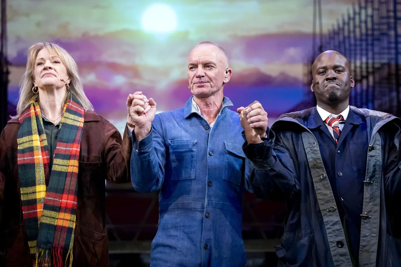 Ο Sting στην πρεμιέρα του μιούζικαλ "The Last Ship"