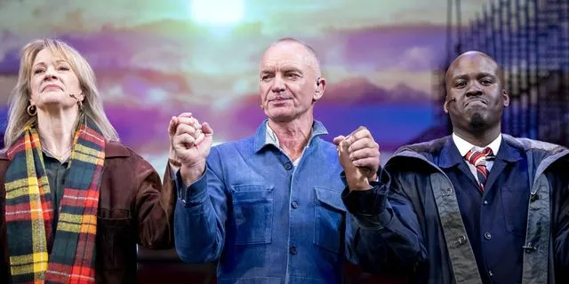 Ο Sting στην πρεμιέρα του μιούζικαλ "The Last Ship"