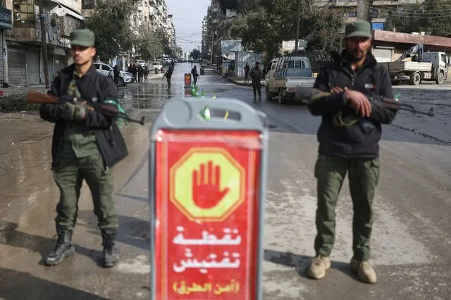 Δυνάμεις του συριακού στρατού στο Χαλέπι