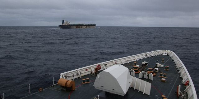 Το τάνκερ υπό ρωσική σημαία Marinera