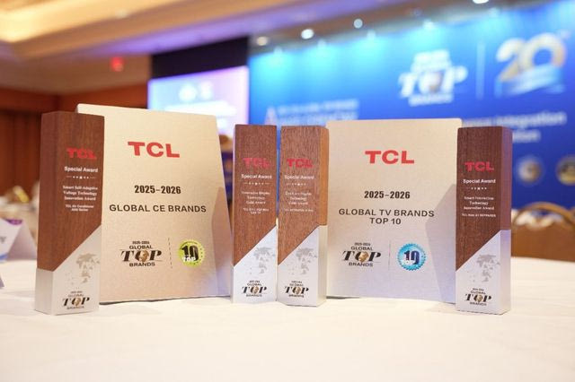 Η TCL αποσπά πολλαπλά βραβεία CES 2026 για πρωτοποριακές καινοτομίες στους τομείς της τηλεόρασης, των κινητών συσκευών και του έξυπνου σπιτιού