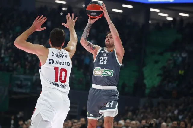 Παναθηναϊκός AKTOR – Μπασκόνια 93-74: Ο Τολιόπουλος υπέγραψε τη νίκη των πρασίνων