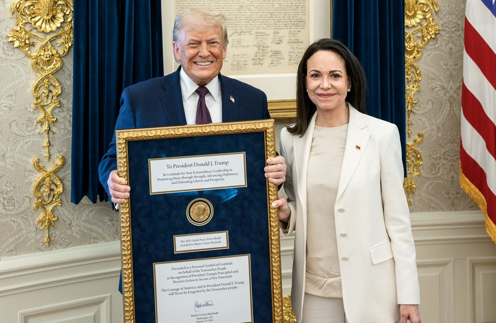 Στα χέρια του Τραμπ το Νόμπελ Ειρήνης - 