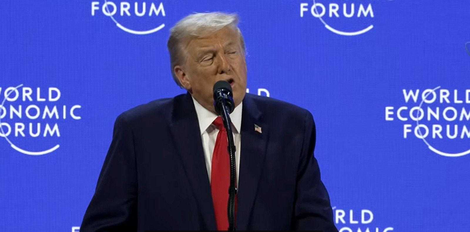 Τραμπ στο Νταβός - LIVE ΕΙΚΟΝΑ: 